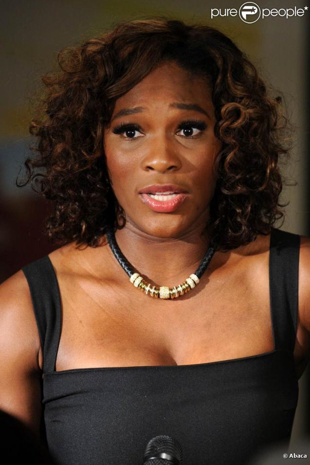 Serena Williams dévoile sa réplique de cire chez Mme Tussauds, le 27 août 2009
