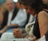 Ségolène Royal à l'Université d'été du PS à La Rochelle, le 28/08/09