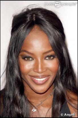 Le top model Naomi Campbell