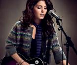 Katie Melua, égérie de la marque Eric Bompard. Saison Hiver 2009/2010