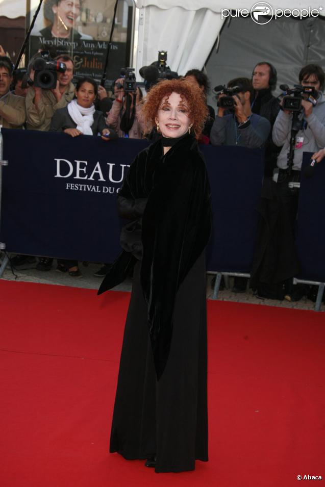 Julia Migenes lors de l'ouverture du 35e festival du cinéma américain de Deauville le 4 septembre 2009