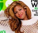 Eva Mendes en couverture de GQ, juin 2003 