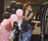  Jessica Biel, sur le tournage de  Valentine's Day , à Los Angeles, le 4 septembre 2009 ! 