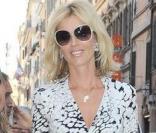 Eva Herzigova à Rome : une beauté naturelle qui a charmé les Italiens