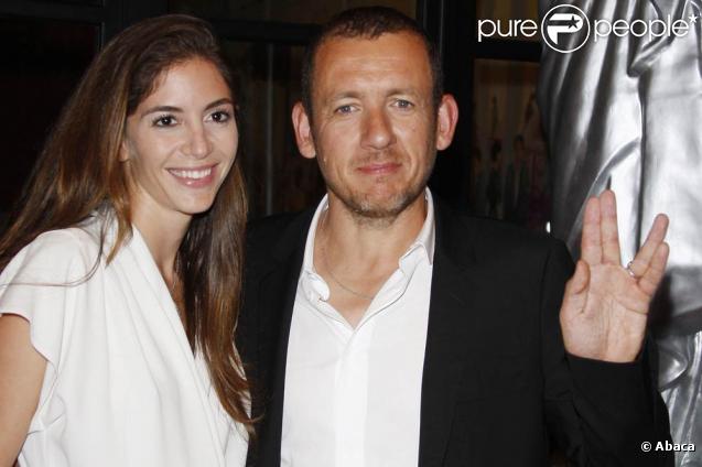 Dany Boon et sa femme Yaël lors de l'after party, au Casino de Deauville, de la projection du film The informant