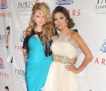 Eva Longoria et Paulina Rubio au Gala de l'association Padres Contra El Cancer, au Palladium, à Los Angeles, le 10/09/09