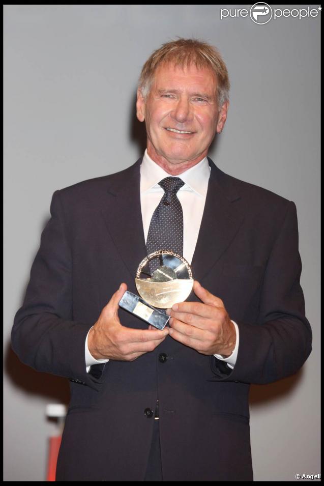 Harrison Ford à l'occasion du 35e Festival du Film Américain de Deauville, en septembre 2009 !