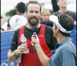 Jason Lee au triathlon de Malibu (13 septembre 2009)