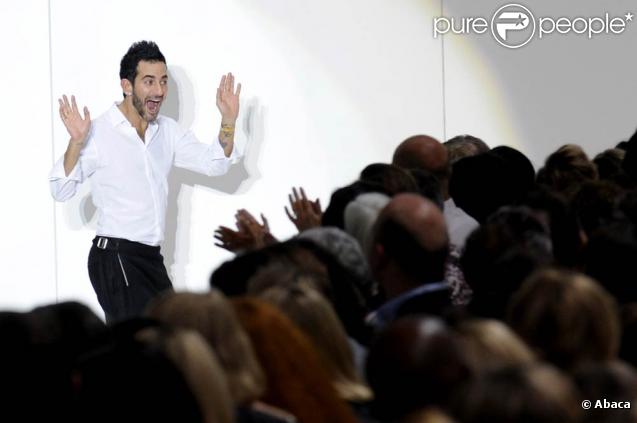 Marc Jacobs à la Fashion Week de New York, le 14 septembre 2009
