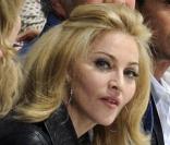 Madonna au défilé Marc Jacobs à la Fashion Week de New York, le 14 septembre 2009