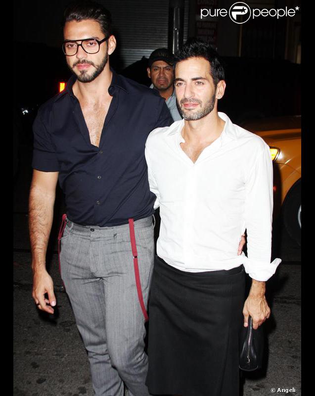  Lorenzo Martone et Marc Jacobs 