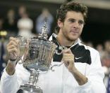 Juan Martin Del Potro s'est imposé en finale de l'US Open face à Roger Federer, à New York, le 14 septembre 2009 !