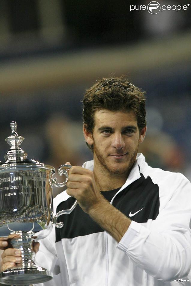 Juan Martin Del Potro s'est imposé en finale de l'US Open face à Roger Federer, à New York, le 14 septembre 2009 !