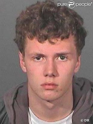 Mugshot de Barron Hilton, frère de Nicky et Paris Hilton