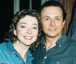 Roland Giraud et sa fille Géraldine, en 1998  