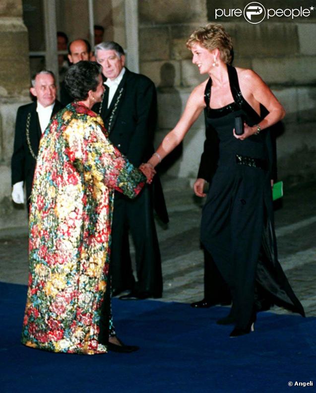 Anne-Aymone Giscard d'Estaing et Lady Diana