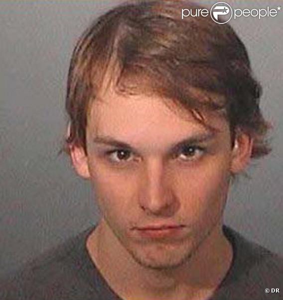 Mugshot de Nick Prugo, suspect dans le cambriolage du domicile de Lindsay Lohan 