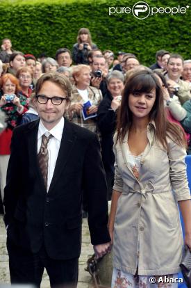 Lorànt Deutsch et sa future femme Marie-Julie Baup.