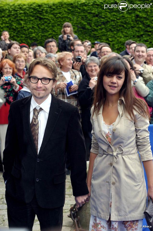 Lorànt Deutsch et sa future femme Marie-Julie Baup.