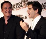 Quentin Tarantino et son acteur Eli Roth à la première italienne d' Inglorious Basterds  !