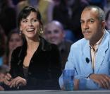 Mathilda May et Pascal Légitimus en promo pour la pièce 'Plus si affinités'