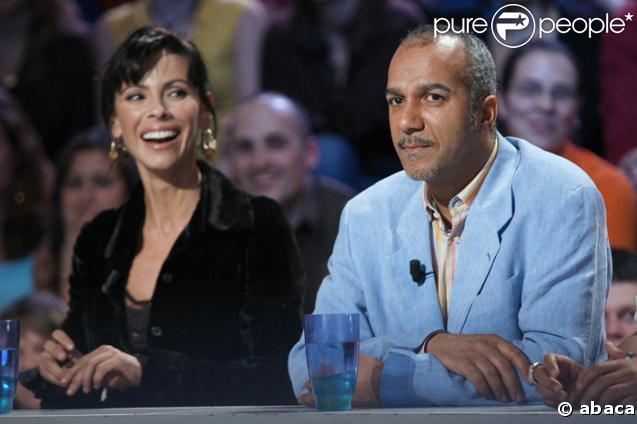 Mathilda May et Pascal Légitimus en promo pour la pièce 'Plus si affinités'
