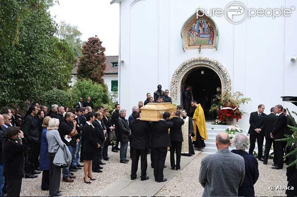 Les obsèques de Filip Nikolic à Sainte-Geneviève-des-Bois