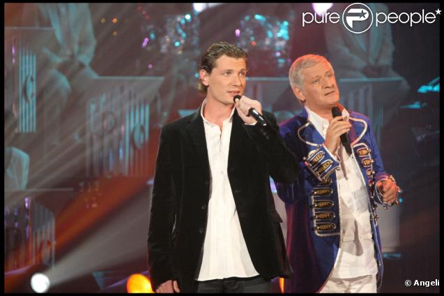 Olivier Villa et son père Patrick Sébastien sur 