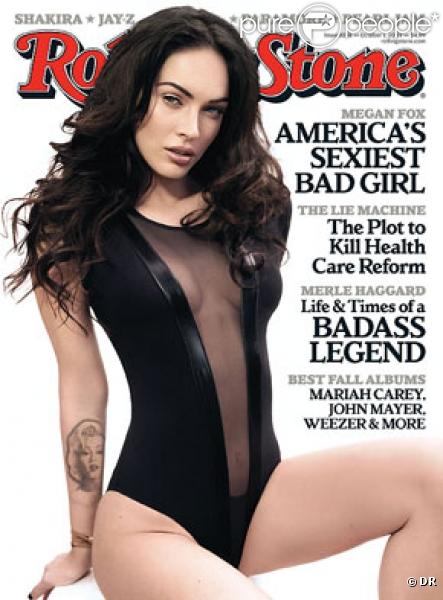 Megan Fox en couverture de Rolling Stone