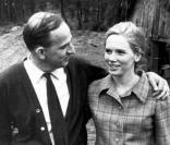 Ingmar Bergman et Liv Ullmann en 1967 