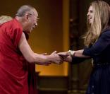 Le Dalaï Lama et Maria Shriver le 29 septembre à Vancouver