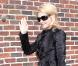 Madonna arrive sur le plateau du  David Letterman Show ...