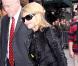 Madonna arrive sur le plateau du  David Letterman Show ...
