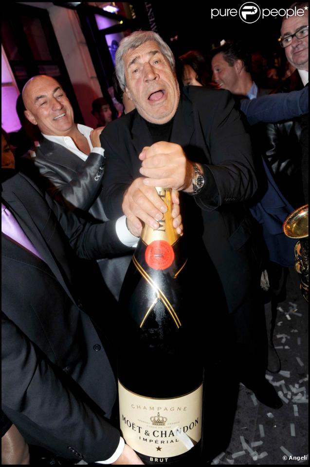 Jean-Pierre Castaldi a été un des artisans du succès de la réouverture de L'Aventure... Champagne !