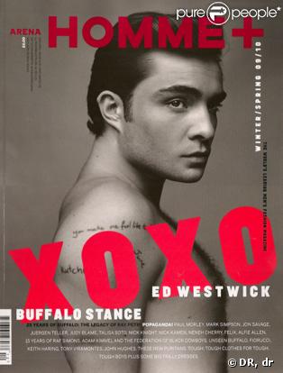 Ed Weswick en couverture du magazine  Arena   