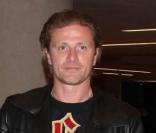 Emmanuel Petit, ce 4 octobre, pour la présentation de la collection de prêt-à-porter printemps-été 2010 de Costume National, à Paris.