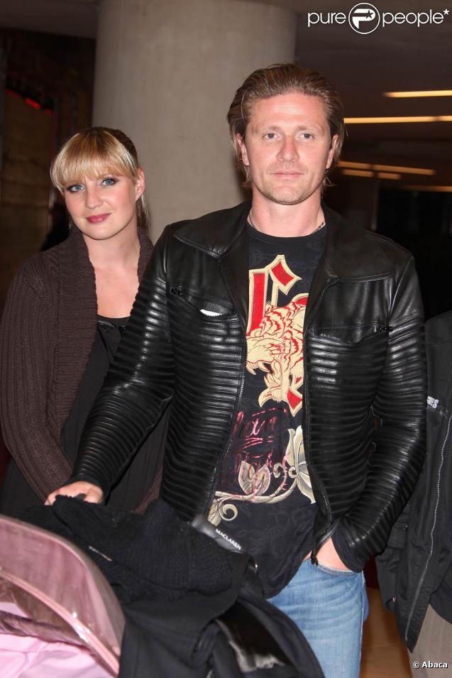 Emmanuel Petit, ce 4 octobre, pour la présentation de la collection de prêt-à-porter printemps-été 2010 de Costume National, à Paris.
