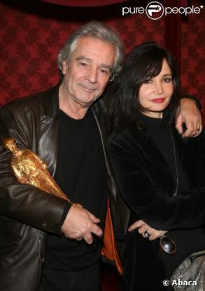 Pierre Arditi et sa compagne Evelyne Bouix 