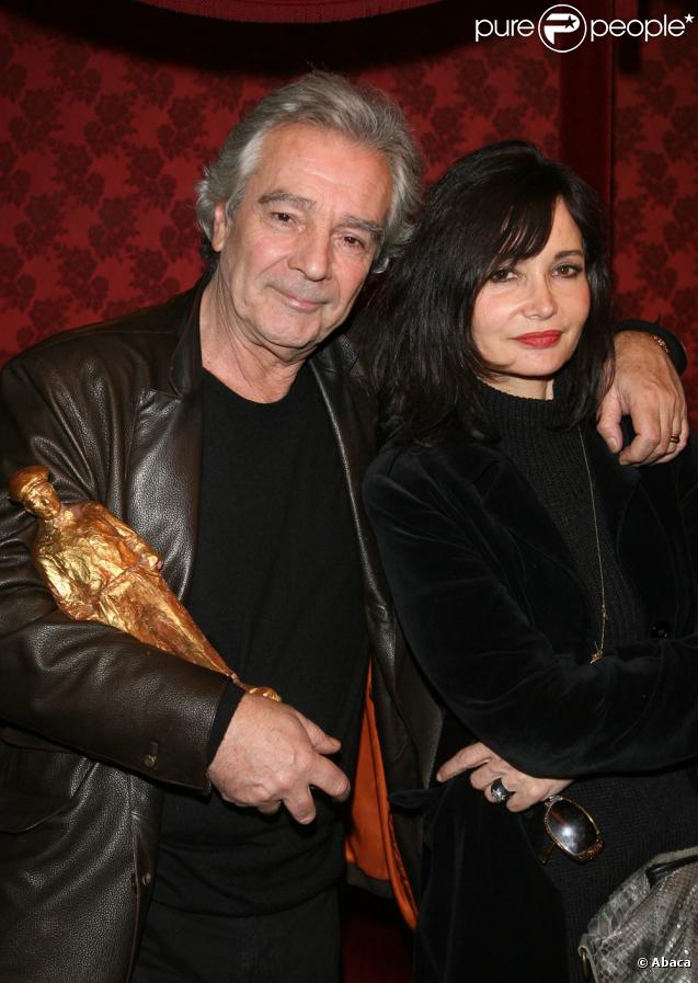 Pierre Arditi et sa compagne Evelyne Bouix 