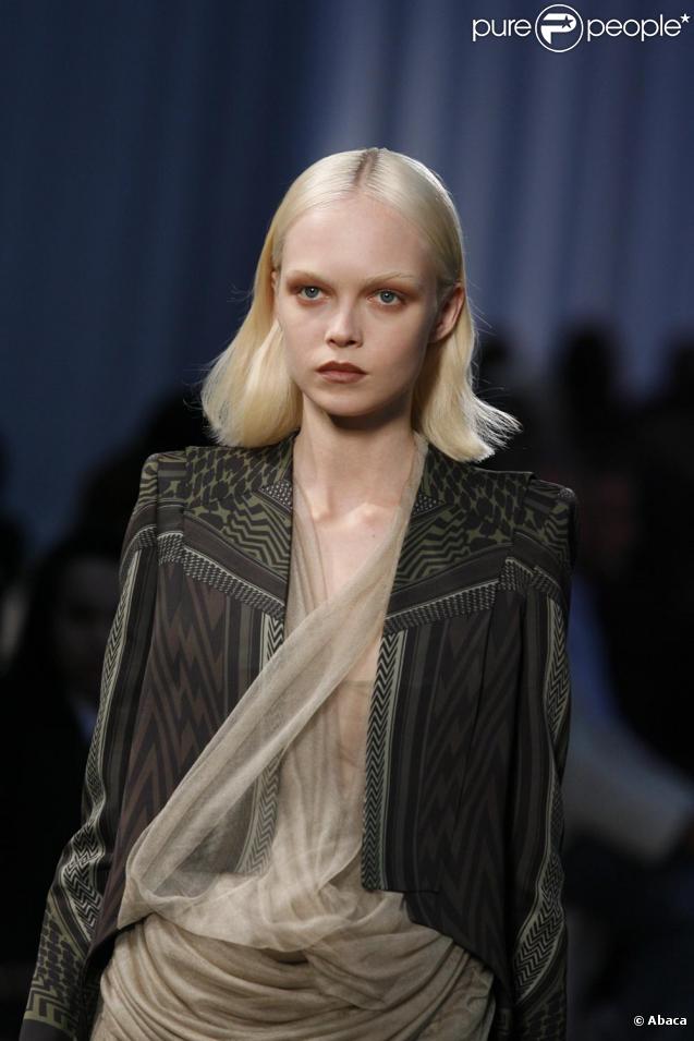 Défilé Givenchy à Paris le 4/10/09 