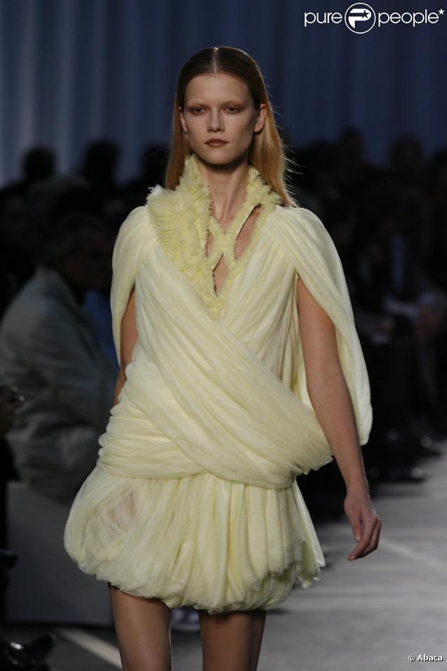Défilé Givenchy à Paris le 4/10/09 