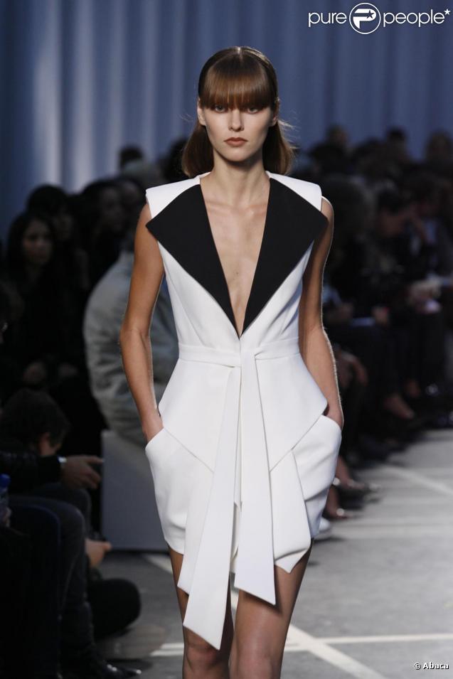 Défilé Givenchy à Paris le 4/10/09 