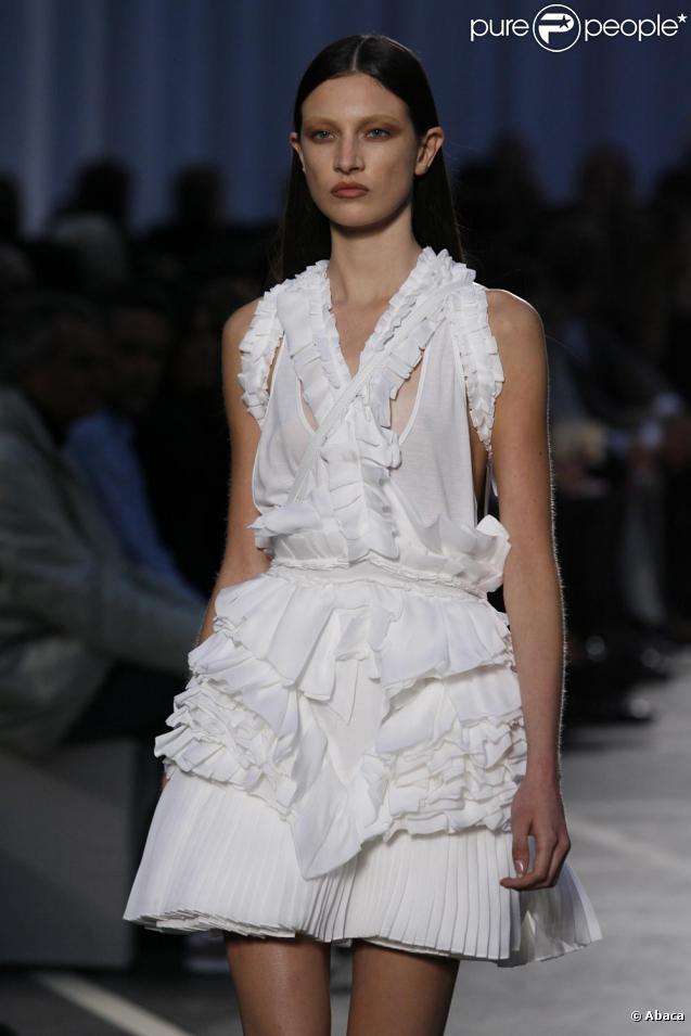 Défilé Givenchy à Paris le 4/10/09 