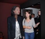 Rama Yade et Tina Kieffer pour le lancement de la campagne 1Goal - un but : l'éducation pour tous (Paris, 6 octobre 2009)