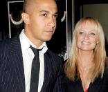 Emma Bunton et Jade Jones, le 8 octobre 2009 à Londres. 