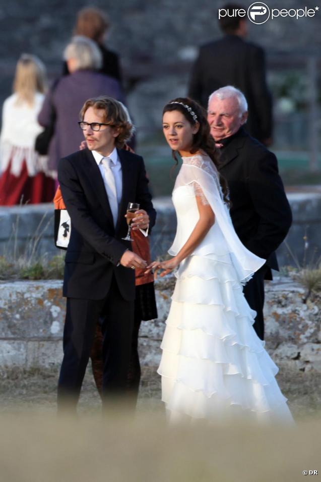 Mariage de Lorànt Deutsch et de Marie-Julie Baup, à l'Ile de Ré. 3/10/09