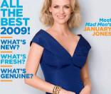La belle January Jones en couverture de  Town&Country  ! 