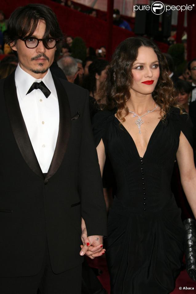 Johnny Depp et Vanessa Paradis 