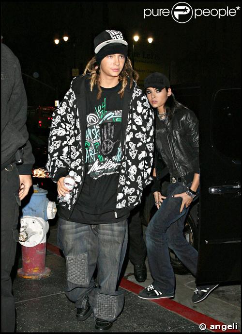 Bill et son frère Tom des Tokio Hotel, à Los Angeles