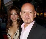 Ben Kingsley et Daniela lors de la première à Londres du film A Single Man le 16 octobre 2009